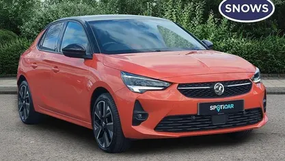 Used Vauxhall Corsa-e SRi 100 kW (136 HP) 2020 Orange Hatchback