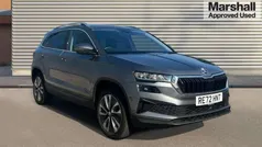 Graphite grey metallic Used 2022 Skoda Karoq SE L SUV | £23,290 (Fair price)