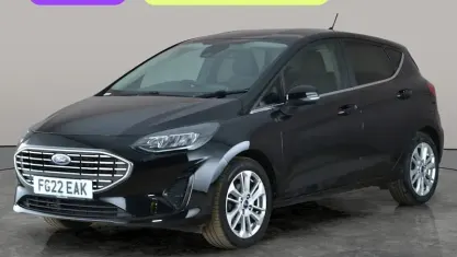 Usado Ford Fiesta Titanium 101 CV (74 kW) 2022 Negro Utilitario