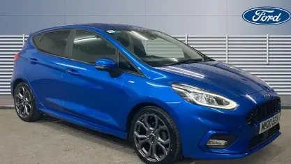 Usado Ford Fiesta ST-Line 95 CV (69 kW) 2020 Azul Utilitario