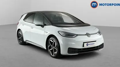 Used VW ID.3 Pro 150 kW (204 HP) 2023 White Hatchback