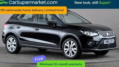 Used Seat Arona SE Technology 116 HP (85 kW) 2019 Black SUV
