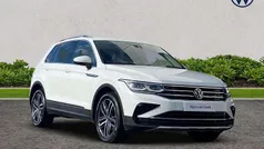 White Used 2022 VW Tiguan Elegance SUV | £25,490 (Fair price)