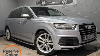Used Audi Q7 S-Line 272 HP (200 kW) 2017 Silver SUV