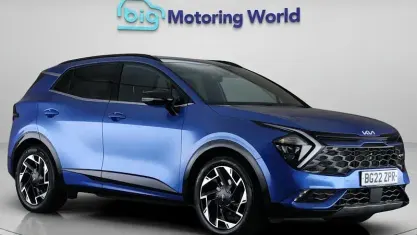 Used Kia Sportage GT-Line 114 HP (83 kW) 2022 Blue SUV