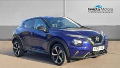 Blue metallic Used 2022 Nissan Juke 360º SUV | £12,500 (Fair price)