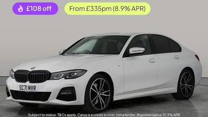 White Used 2021 BMW 320 M Sport Sedan | £20,698 (Fair price)