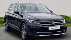 Black Used 2022 VW Tiguan Elegance SUV | £24,481 (Fair price)