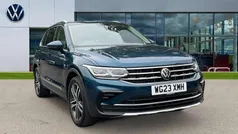 Blue Used 2023 VW Tiguan Elegance SUV | £26,350 (Fair price)