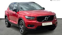 Fusion red Used 2021 Volvo XC40 R-Design SUV | £20,661 (Fair price)