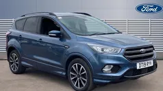 Blue Used 2019 Ford Kuga ST-Line SUV | £14,348 (Fair price)