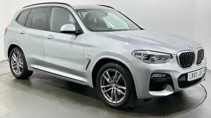 Used BMW X3 M Sport 190 HP (139 kW) 2019 Silver SUV