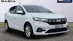 White Used 2023 Dacia Sandero Expression Hatchback | £11,295 (Fair price)