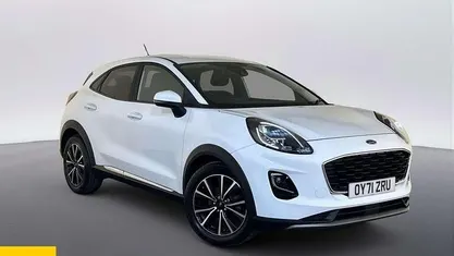 Used Ford Puma Titanium 125 HP (91 kW) 2021 White SUV