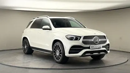 Used Mercedes GLE350 AMG line 320 HP (235 kW) 2022 Diamond white SUV