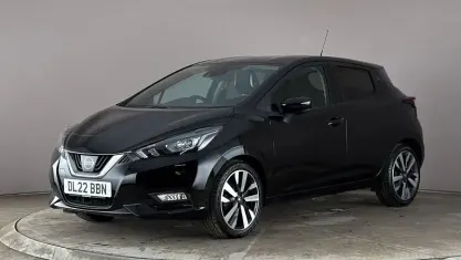Used Nissan Micra Tekna 92 HP (67 kW) 2022 Black Hatchback