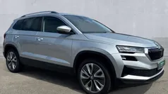 Brilliant silver metallic Used 2024 Skoda Karoq SE L SUV | £25,790 (Fair price)