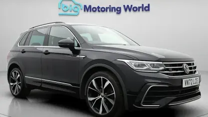 Used VW Tiguan R-line 150 HP (110 kW) 2022 Black SUV