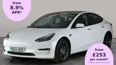 White Used 2022 Tesla Model 3 Long Range AWD Sedan | £16,524 (Fair price)