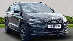 Black Used 2021 Skoda Karoq SportLine SUV | £21,010 (Fair price)