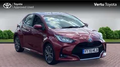 Red Used 2020 Toyota Yaris Hybrid Hatchback | £15,626 (Fair price)