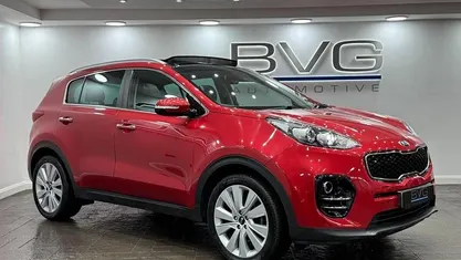 Used Kia Sportage 116 HP (85 kW) 2018 Red SUV
