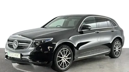 Used Mercedes EQC400 AMG line 300 kW (408 HP) 2023 Black SUV