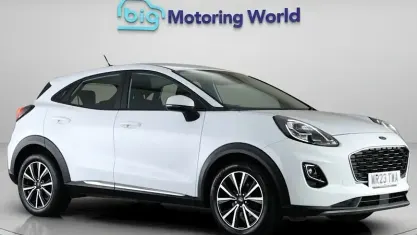 Used Ford Puma Titanium 125 HP (91 kW) 2023 White SUV