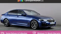 Blue Used 2022 BMW 520 M Sport Sedan | £26,787 (Fair price)