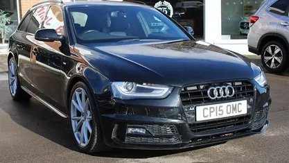 Used Audi A4 Black Edition 150 HP (110 kW) 2015 Black Estate