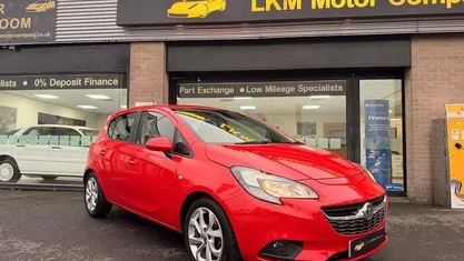 Used Vauxhall Corsa Excite 90 HP (66 kW) 2015 Red Hatchback