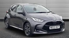 Grey Used 2022 Toyota Yaris Hybrid Design Hatchback | £17,095 (Fair price)