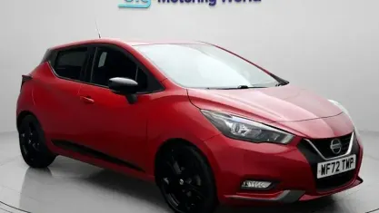 Used Nissan Micra 92 HP (67 kW) 2022 Red Hatchback