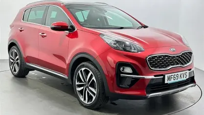 Used Kia Sportage 177 HP (130 kW) 2019 Red SUV