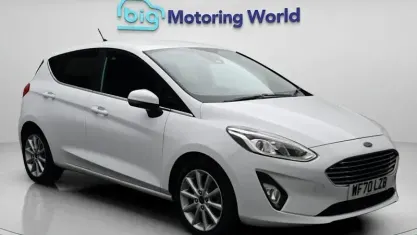 Used Ford Fiesta Titanium 125 HP (91 kW) 2020 White Hatchback