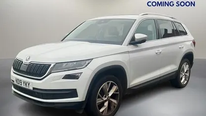 Used Skoda Kodiaq 150 HP (110 kW) 2019 White SUV