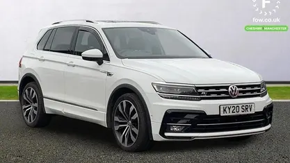 Used VW Tiguan R-line 220 HP (161 kW) 2020 White SUV
