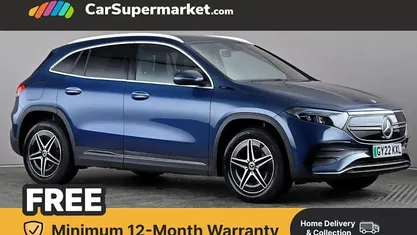Used Mercedes EQA250 AMG line 139 kW (190 HP) 2022 Blue SUV