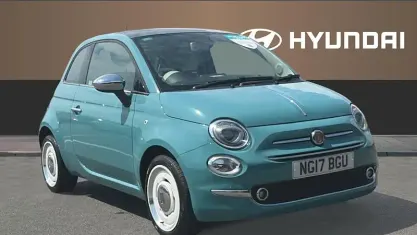 Used Fiat 500 69 HP (50 kW) 2017 Green Hatchback