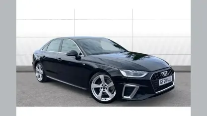 Used Audi A4 S-Line 190 HP (139 kW) 2020 Black Sedan