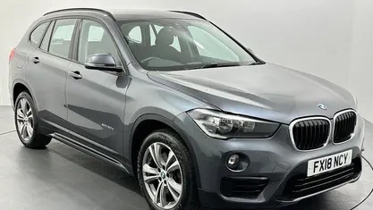Used BMW X1 Sport Line 190 HP (139 kW) 2018 Grey SUV