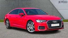 Red Used 2021 Audi A6 S-Line Sedan | £25,429 (Fair price)