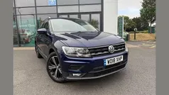 Blue Used 2018 VW Tiguan SE SUV | £13,980 (Fair price)