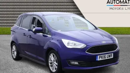 Used Ford Grand C-Max Zetec 120 HP (88 kW) 2016 Blue MPV