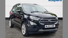 Black Used 2022 Ford Ecosport Titanium SUV | £13,750 (Fair price)