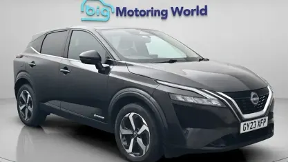 Used Nissan Qashqai N-Connecta 190 HP (139 kW) 2023 Black SUV