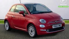 Red Used 2019 Fiat 500 Lounge Hatchback | £8,099 (Fair price)