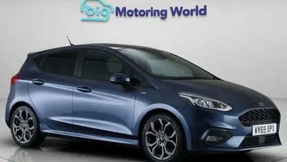 Used Ford Fiesta ST-Line 101 HP (74 kW) 2019 Blue Hatchback