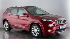 Red Used 2018 Jeep Cherokee Overland SUV | £13,400 (Fair price)