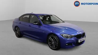 Begagnad BMW 320 M Sport 190 HK (139 kW) 2018 Blå Sedan